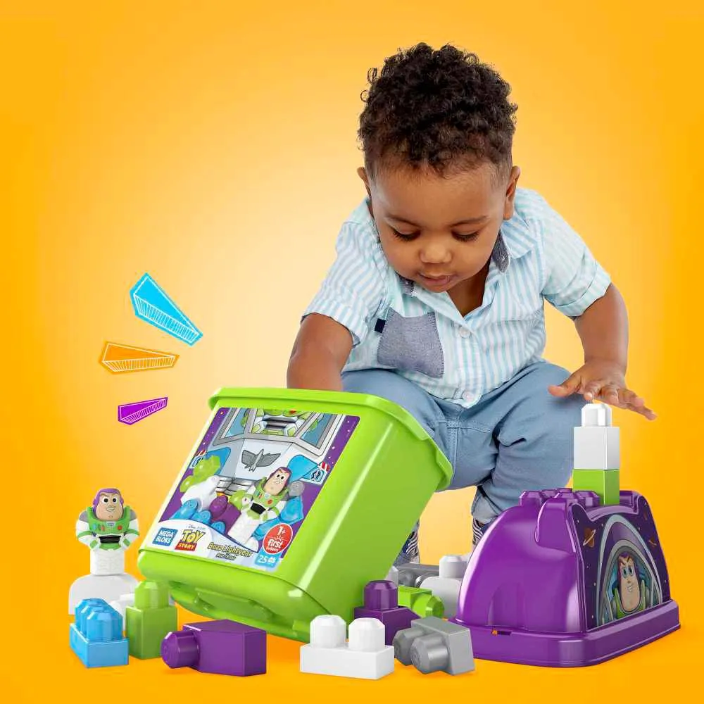 MEGA BLOKS Cubeta de Buzz Lightyear Armable - Imagen 6